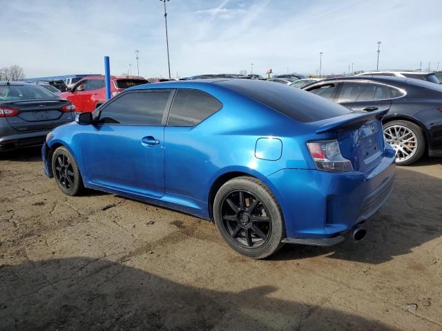 TOYOTA SCION TC 2014 blue hatchbac gas JTKJF5C73E3079574 photo #3