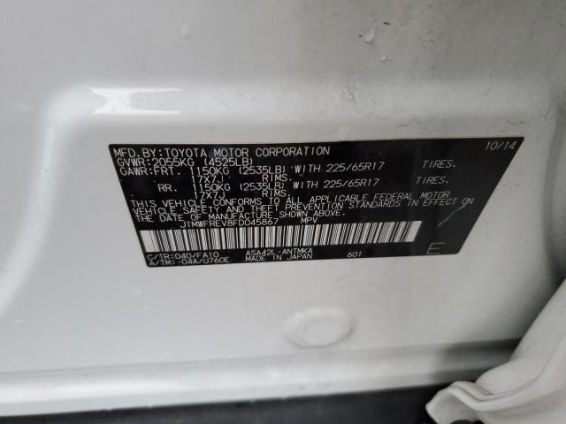 2015 TOYOTA RAV4 XLE - JTMWFREV8FD045867