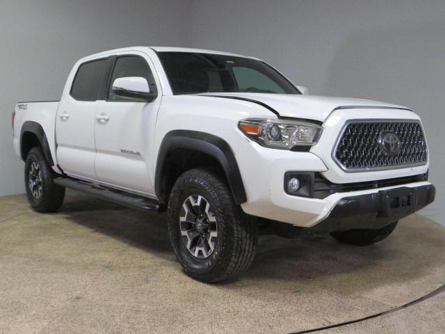 TOYOTA TACOMA DOU 2019 white  gas 3TMAZ5CN4KM088419 photo #1