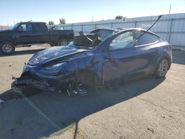 TESLA MODEL Y 2023 blue  electric 7SAYGDEE7PF817135 photo #1