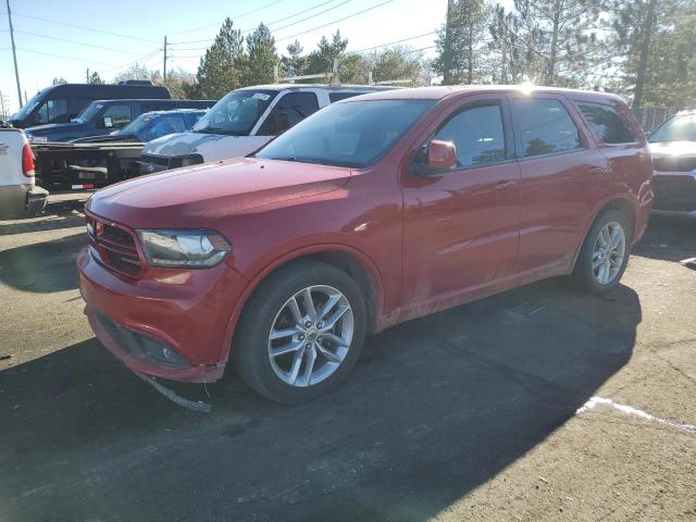 DODGE DURANGO R/ 2017 red 4dr spor gas 1C4SDJCT2HC905262 photo #1