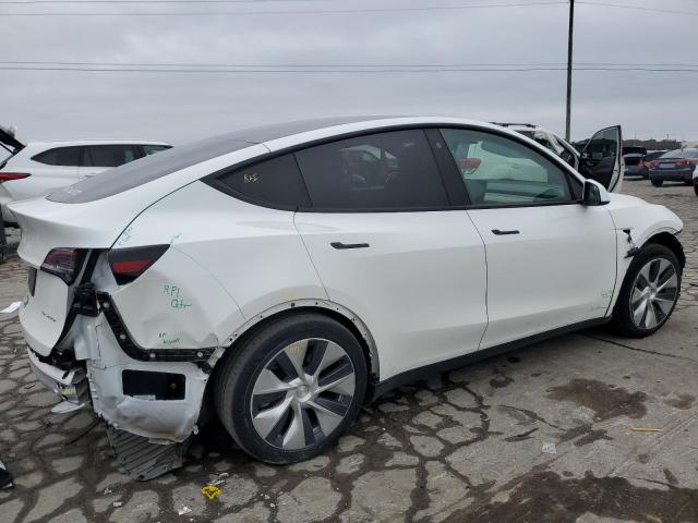 TESLA MODEL Y 2021 white  electric 5YJYGDEE1MF245536 photo #4