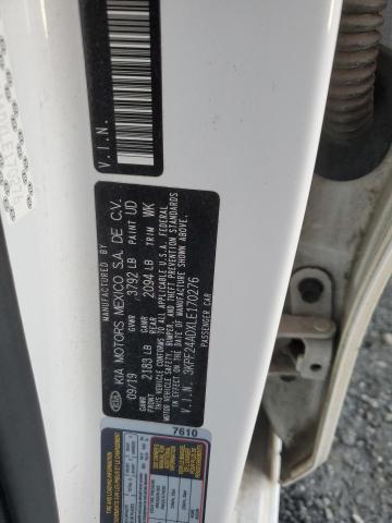 2020 KIA FORTE FE - 3KPF24ADXLE170276