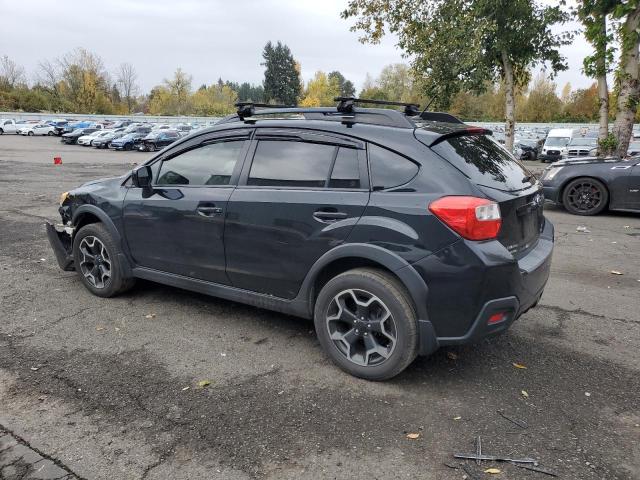 SUBARU XV CROSSTR 2014 black  gas JF2GPAGC0E8327430 photo #3