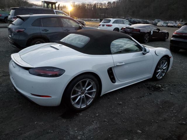 PORSCHE BOXSTER 2018 white  gas WP0CA2A82JS210910 photo #4