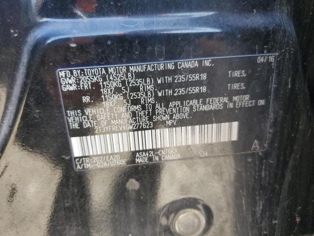 2016 TOYOTA RAV4 LIMIT - 2T3YFREV4GW277623