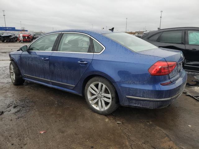 VOLKSWAGEN PASSAT SEL 2016 blue  gas 1VWCT7A35GC068080 photo #3