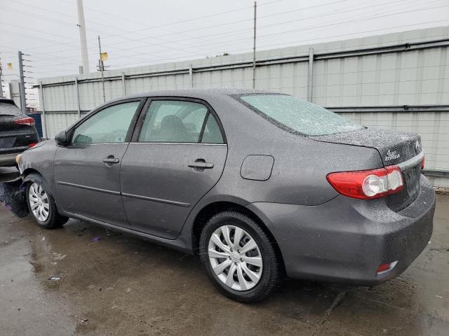 TOYOTA COROLLA BA 2013 charcoal  gas 5YFBU4EEXDP116326 photo #3