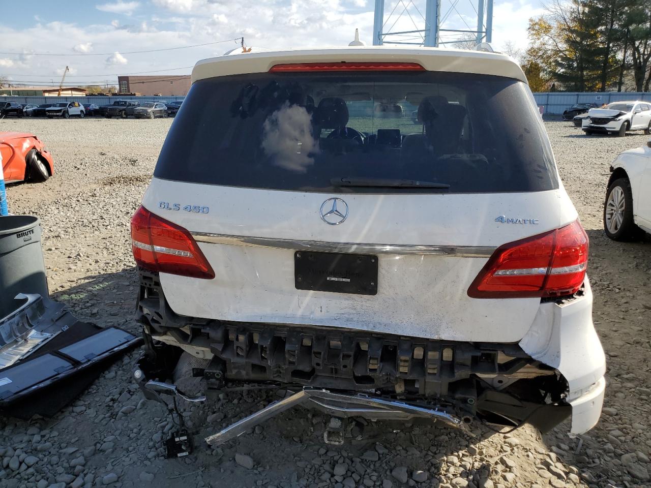 Lot #3024922354 2017 MERCEDES-BENZ GLS 450 4M