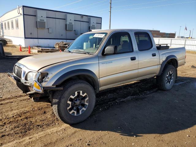 TOYOTA TACOMA DOU 2004 cream  gas 5TEGN92N44Z432514 photo #1