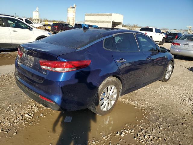 KIA OPTIMA EX 2016 blue  gas 5XXGU4L33GG083884 photo #4