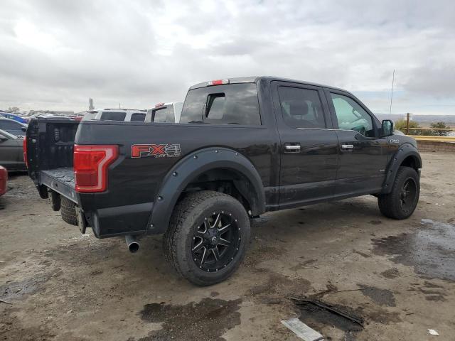 FORD F150 SUPER 2015 black crew pic gas 1FTEW1EG3FFB21238 photo #4
