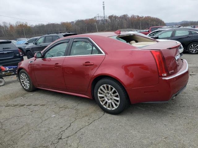 CADILLAC CTS LUXURY 2011 burgundy  gas 1G6DE5EY4B0105449 photo #3