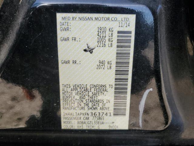 2015 NISSAN ALTIMA 2.5 - 1N4AL3APXFN363741