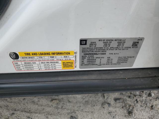 2016 CHEVROLET TRAVERSE L - 1GNKRHKD6GJ173904