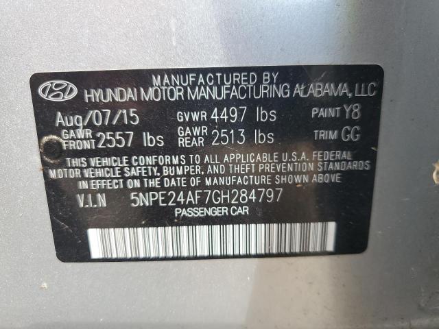 VIN 5NPE24AF7GH284797 2016 HYUNDAI SONATA no.12