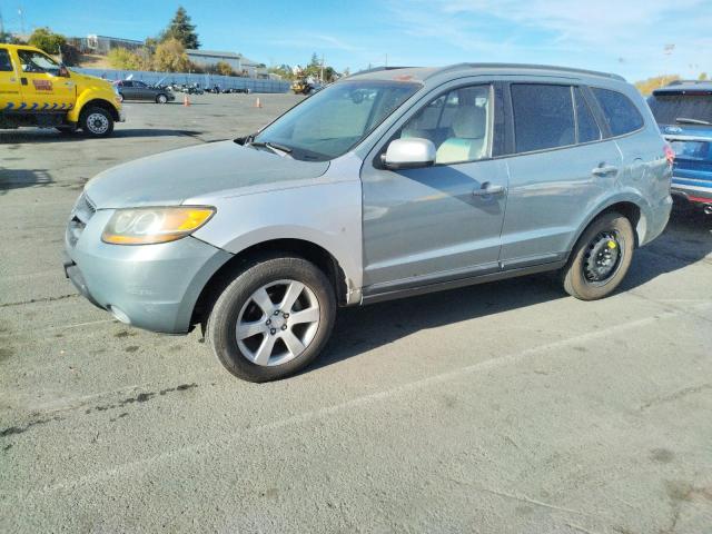 HYUNDAI SANTA FE S 2008 blue  gas 5NMSH13E18H139807 photo #1