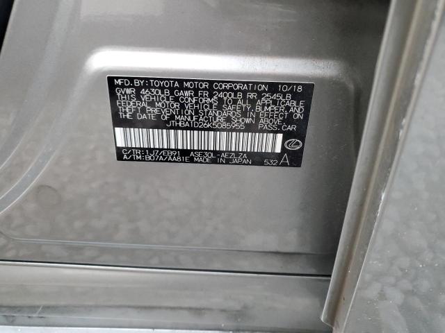 2019 LEXUS IS 300 - JTHBA1D26K5085955