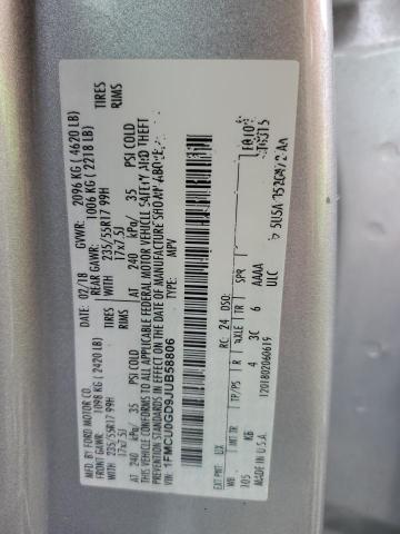 VIN 1FMCU0GD9JUB58806 2018 FORD ESCAPE no.13