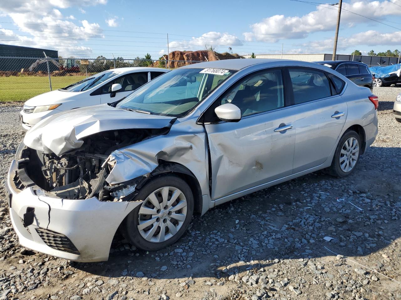 Lot #3008951589 2017 NISSAN SENTRA S