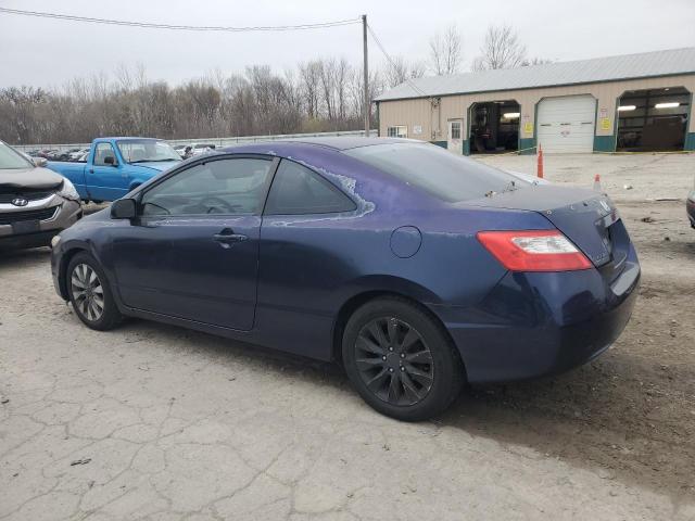 HONDA CIVIC EX 2009 blue  gas 2HGFG12849H533820 photo #3