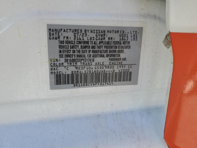 2023 NISSAN SENTRA SV - 3N1AB8CVXPY317419