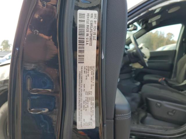 2023 DODGE DURANGO PU 1C4RDJFG7PC603722
