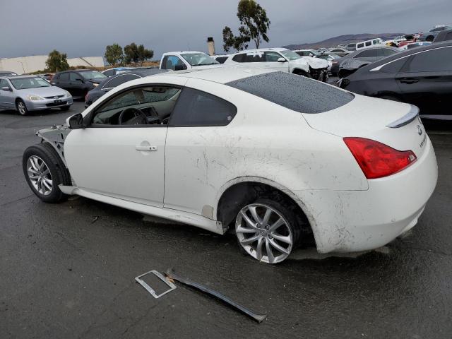 INFINITI G37 BASE 2011 white  gas JN1CV6EK7BM210816 photo #3