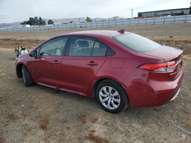 TOYOTA COROLLA LE 2022 burgundy  gas JTDEPMAE3NJ232452 photo #3