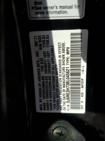 5J6RE3H73BL045621 2011 HONDA CRV