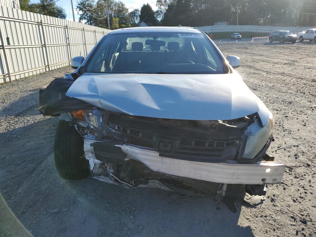 Lot #2993436828 2012 HONDA CIVIC EXL