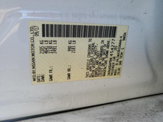 2017 NISSAN MAXIMA 3.5 - 1N4AA6AP9HC454277
