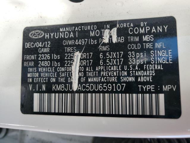 VIN KM8JU3AC5DU659107 2013 HYUNDAI TUCSON no.13