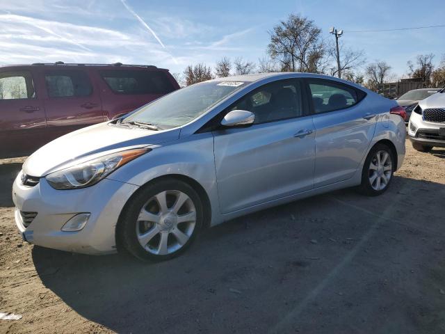 HYUNDAI ELANTRA GL 2013 silver  gas 5NPDH4AE1DH216458 photo #1