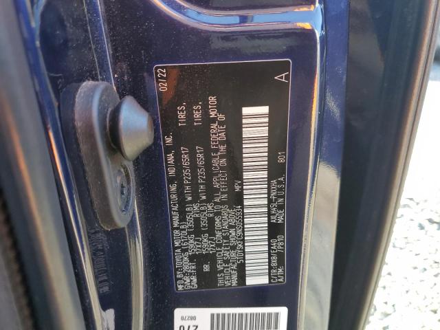 2022 TOYOTA SIENNA XLE - 5TDYSKFC9NS055934