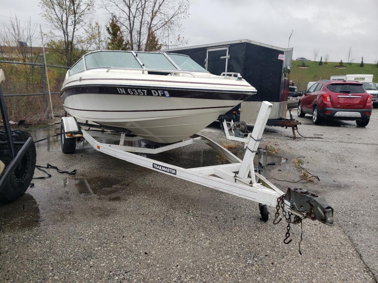 Lot #3003871411 1994 CELE BOAT W/TRL