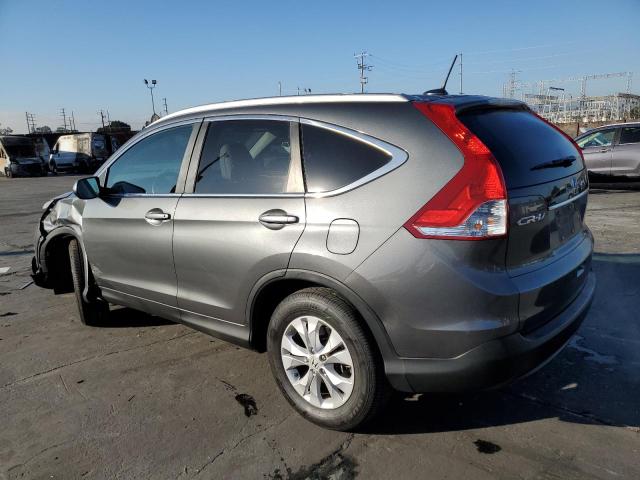 HONDA CR-V EXL 2013 gray  gas 5J6RM3H79DL010765 photo #3