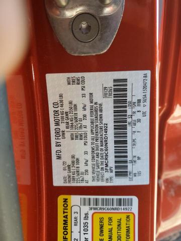 2022 FORD BRONCO SPO - 3FMCR9C60NRD14922