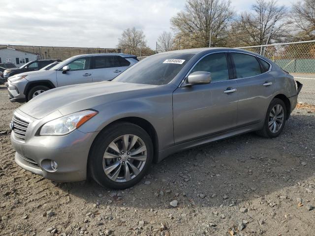 INFINITI M37 X 2013 gray  gas JN1BY1AR9DM603082 photo #1