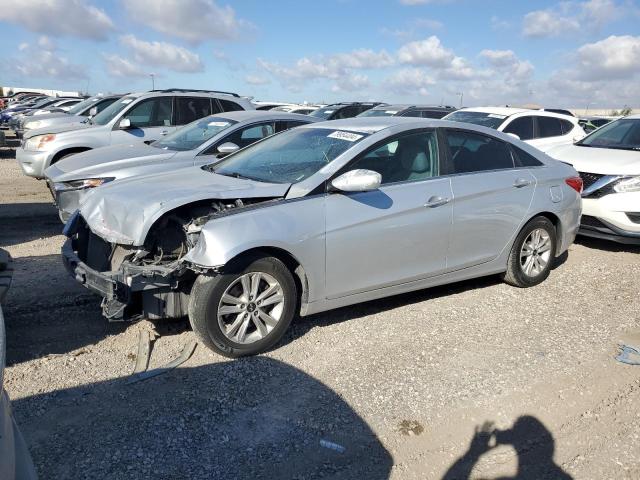 HYUNDAI SONATA GLS 2013 silver sedan 4d gas 5NPEB4AC6DH707953 photo #1