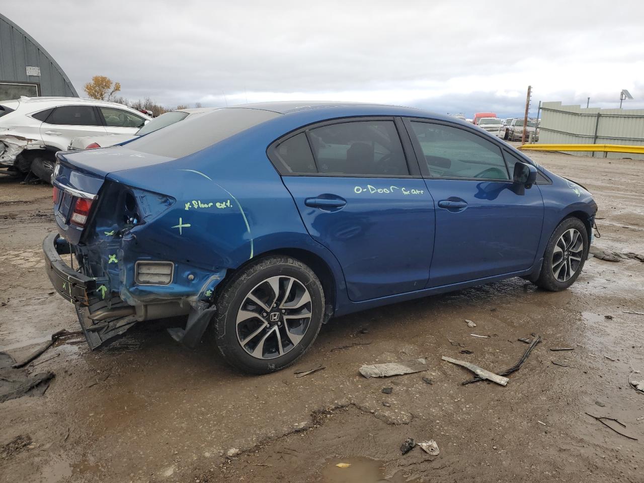 Lot #2996601700 2015 HONDA CIVIC EX