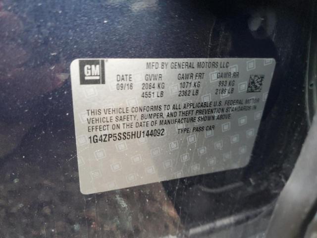 2017 BUICK LACROSSE E - 1G4ZP5SS5HU144092