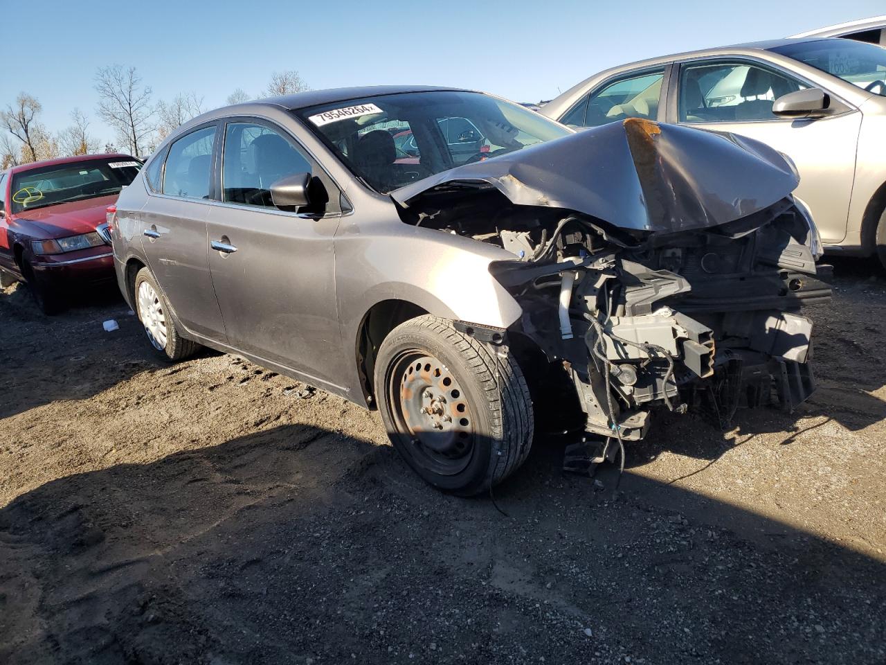 Lot #2989282638 2015 NISSAN SENTRA S