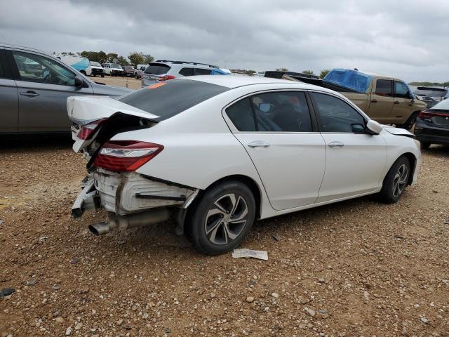 HONDA ACCORD LX 2016 white  gas 1HGCR2F30GA011800 photo #4