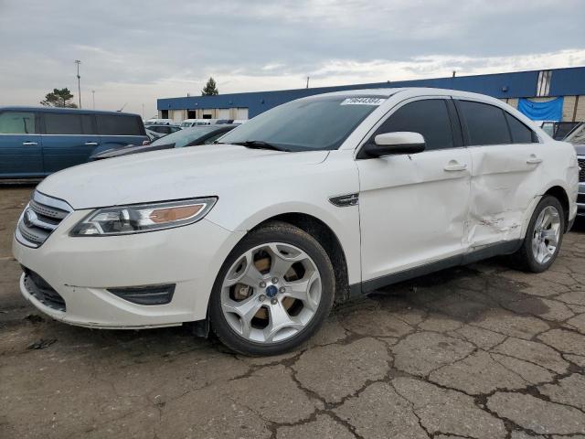 FORD TAURUS SEL 2010 white  gas 1FAHP2EW6AG115949 photo #1