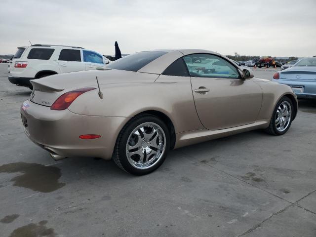 LEXUS SC 430 2002 beige converti gas JTHFN48Y220033399 photo #4