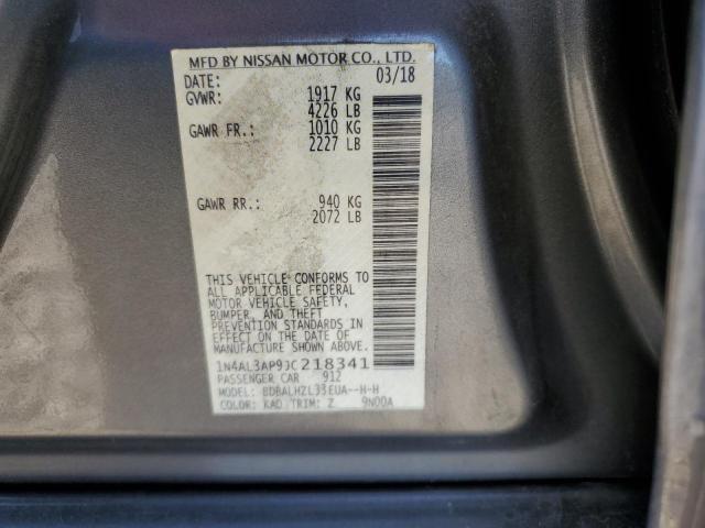 2018 NISSAN ALTIMA 2.5 - 1N4AL3AP9JC218341