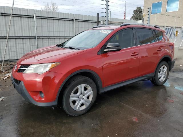 TOYOTA RAV4 LE 2014 red  gas JTMBFREV7EJ011918 photo #1