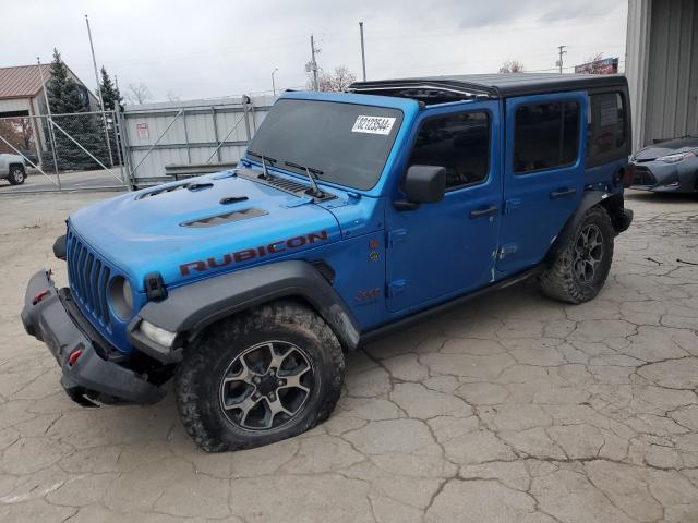 JEEP WRANGLER U 2021 blue  gas 1C4HJXFN6MW772596 photo #1