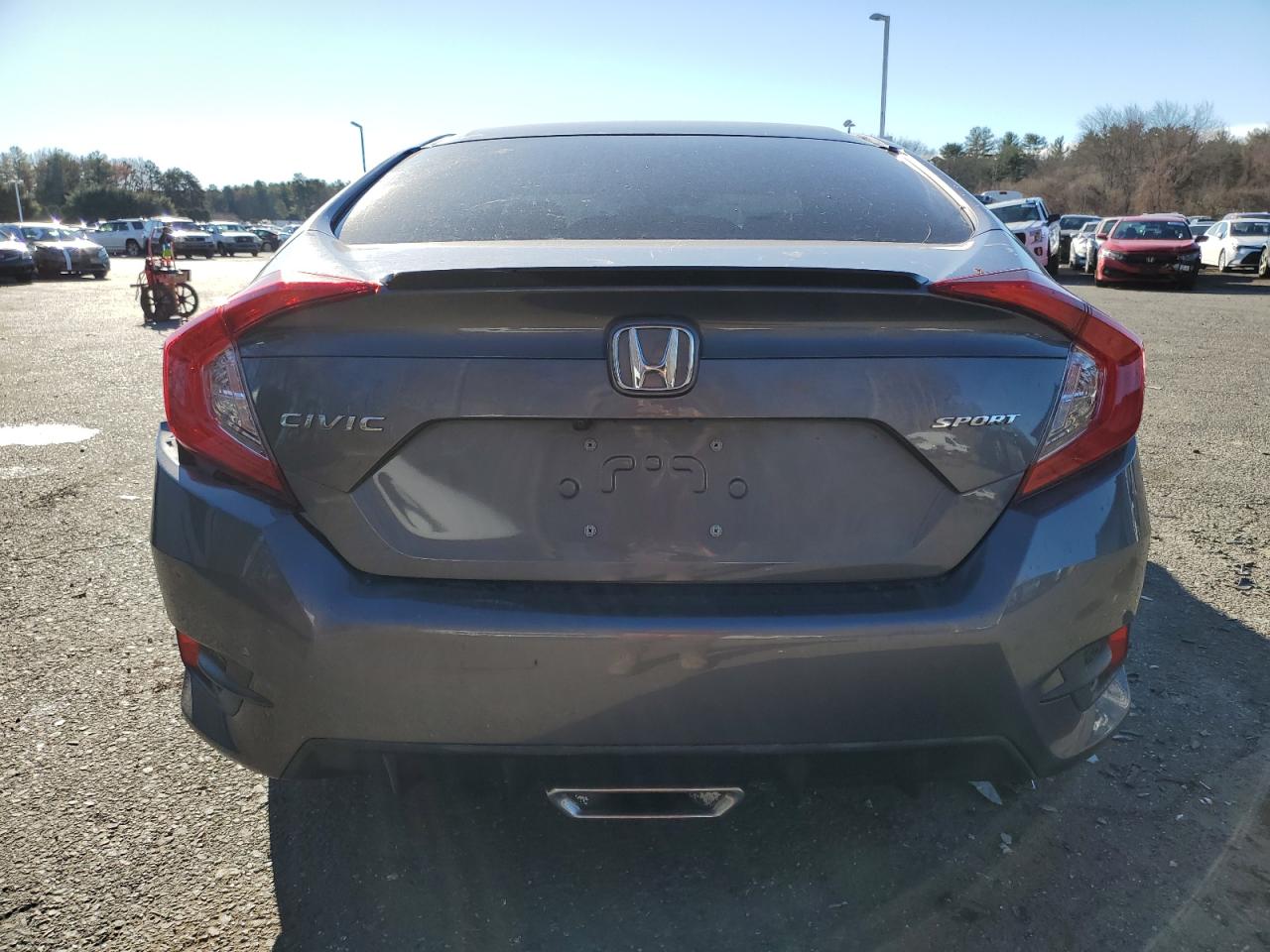 Lot #3041907861 2020 HONDA CIVIC SPOR